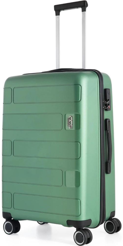 купить Чемодан CCS 5236 L Metalic Green в Кишинёве 