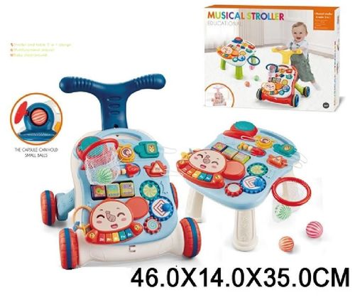 купить Ходунок Richi (40398) Premergator cu activitati pe baterii 2in1 в Кишинёве 