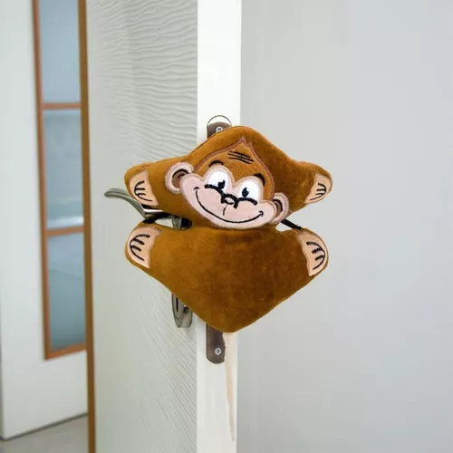cumpără Siguranța copilului Sevi Bebe 398-14 блокада для двери Cute Door Stopper - Monkey în Chișinău 