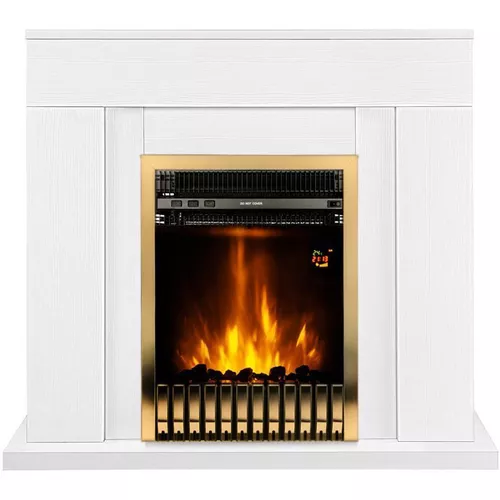 купить Камин электрический ArtFlame Agnes white & Gala gold в Кишинёве 