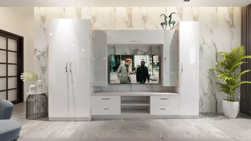 cumpără Dulap Bafimob Standard Стенка Елена Х (ТВ-1,2м) 3,0м în Chișinău 