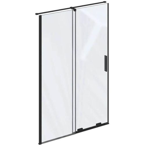 купить Перегородка для душевой кабины Ravak Shower door Roll 120x195 Black transparent RODP2-120 (X08VG0300Z1) в Кишинёве 