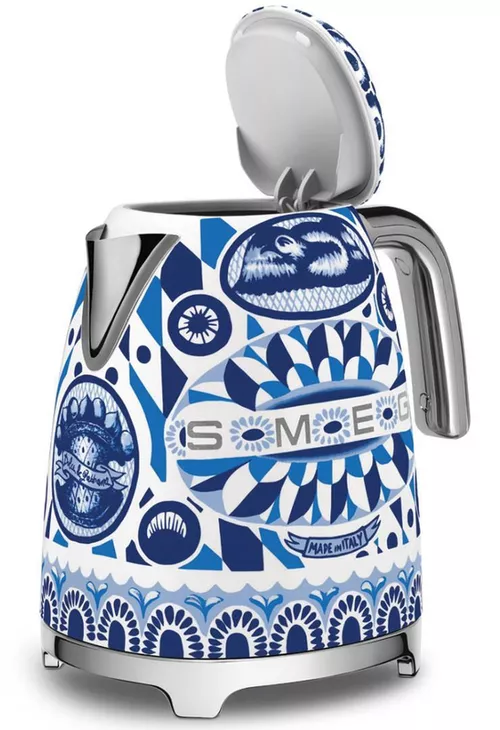 купить Чайник электрический SMEG KLF03DGBEU Blu Mediterraneo Dolce&Gabbana в Кишинёве 