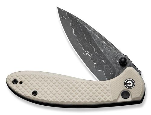 купить Нож походный Civivi C24031-DS1 Faeger, G10 ivoire, Button Lock в Кишинёве 