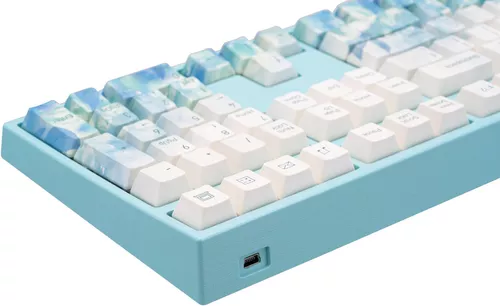 купить Игровая клавиатура Varmilo MA108 Jasmine 108Key, EC V2 Ivy, USB-A, EN, White Led, black в Кишинёве 