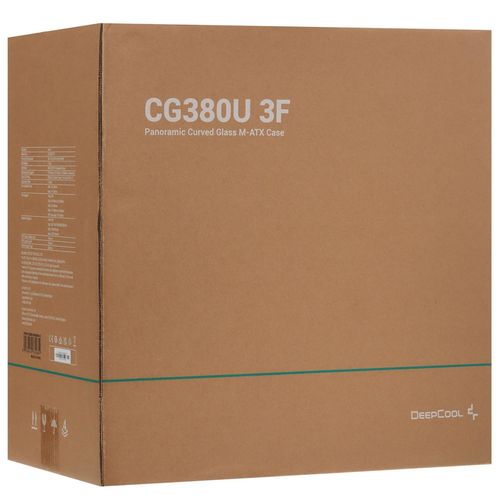 купить Корпус для ПК Deepcool CG380U 3F Black в Кишинёве 