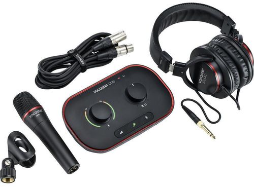 купить Микрофон Focusrite Vocaster One studio podcasting kit в Кишинёве 