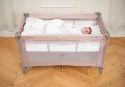 cumpără Țarc Kikka Boo 31003010106 Patut pliabil cu 2 niveluri So Gifted Beige în Chișinău 
