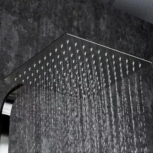 купить Душевая панель Frap F 24802 INOX cu bara dus в Кишинёве 