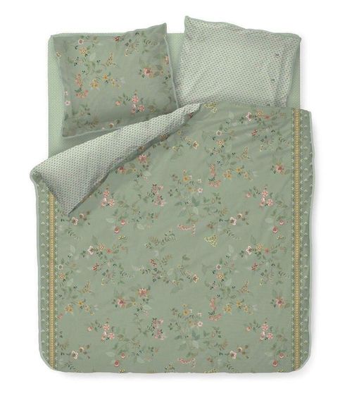 купить Домашний текстиль Pip Studio 329370 Kili Flower Green 240x200/220 в Кишинёве 