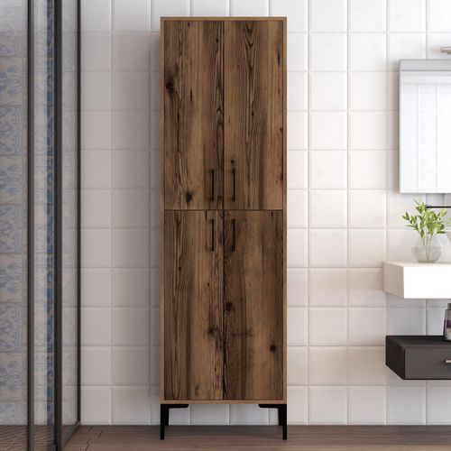 cumpără Dulap penal Trendy Berlin A-Nuc 60x200x35cm, multifunctionala (GTR006635) în Chișinău 
