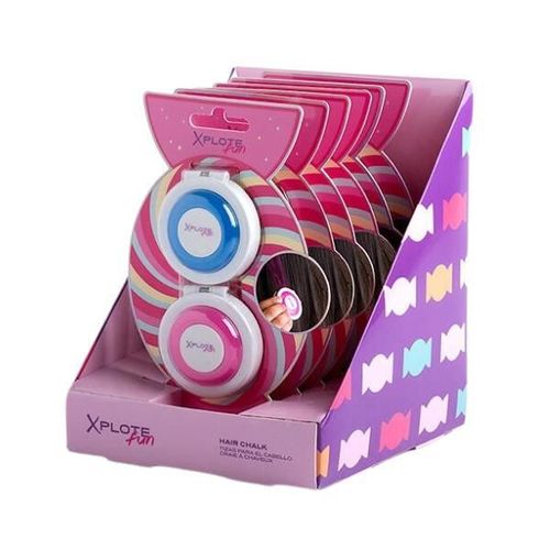 cumpără Set de creație Xplote fun 56136 Creta colorată de păr Bomboana dulce în Chișinău 