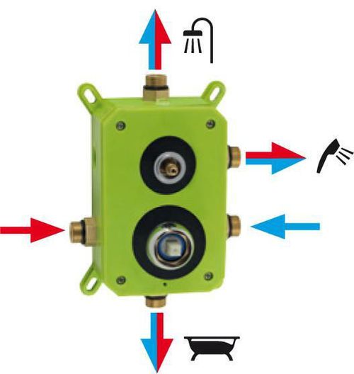 cumpără Baterie de duș Ferro EDGE BOX36051RX.0 în Chișinău 