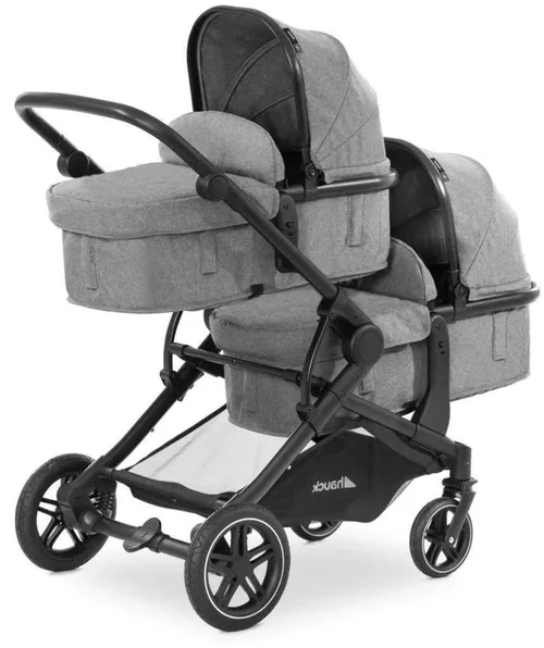 cumpără Сărucior pentru copii Hauck Atlantic Twin Melange Grey în Chișinău 