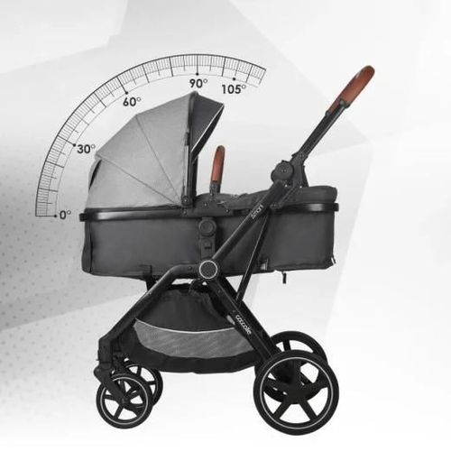 cumpără Сărucior pentru copii Coccolle Amani iSize Anthracite, 3in1 cu landou transformabil în Chișinău 