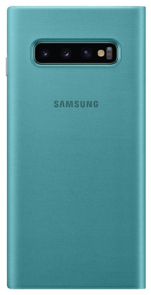 купить Чехол для смартфона Samsung EF-NG973 LED View Cover S10 Green в Кишинёве 