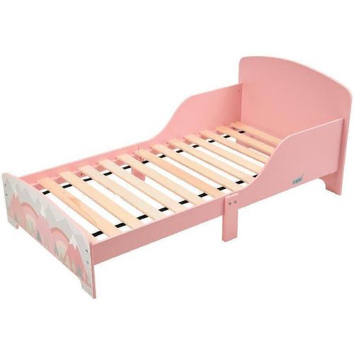 cumpără Pat pentru copii U-Grow UGMPJ06-PKF Pat Junior cu protecții laterale Pink Forest în Chișinău 