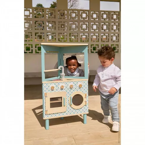 купить Игрушечная кухня и посуда Janod J06546 Kitchen Trio Playset в Кишинёве 