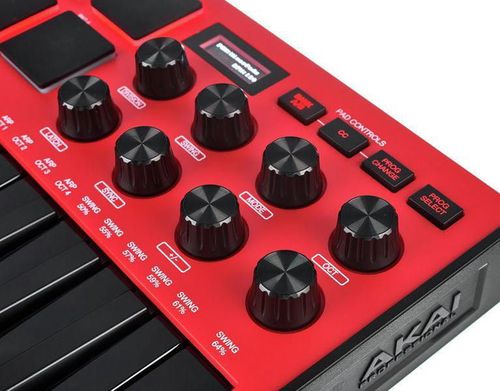 cumpără Accesoriu p/u instrumente muzicale Akai MPK Mini MK3 Red Black în Chișinău 