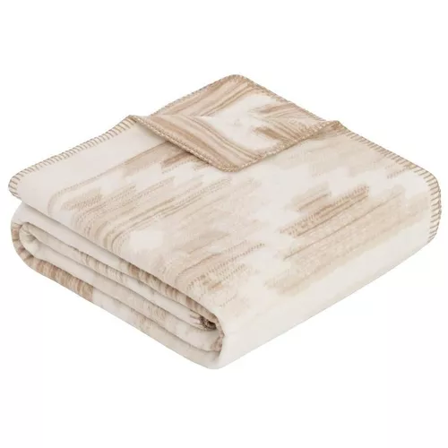 купить Домашний текстиль Ibena 3536/300 Jacquard Decke Girga Beige в Кишинёве 