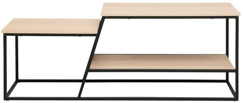 купить Тумба напольная для TV Deco Agis 130x40x50H Oak/Black в Кишинёве 