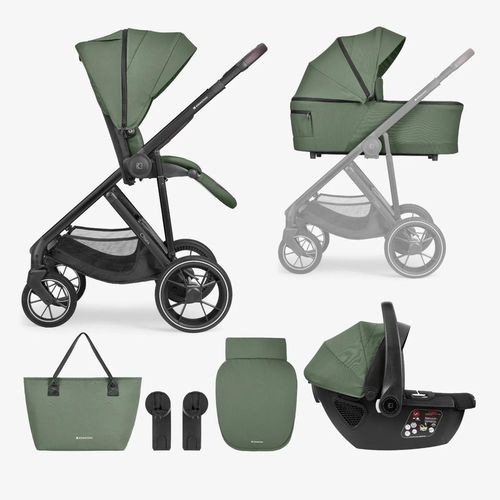 купить Детская коляска Kikka Boo 31001010262 Carucior 3 in 1 Chiara Army Green в Кишинёве 
