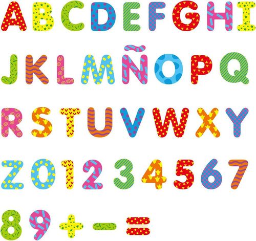 cumpără Jucărie Viga 59429 Colorful Magnetic Letters Numbers 77 pcs în Chișinău 