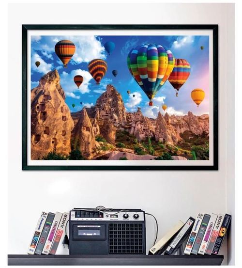 купить Пазл Clementoni Puzzle 1000 Balloons in Cappadocia (39988) в Кишинёве 