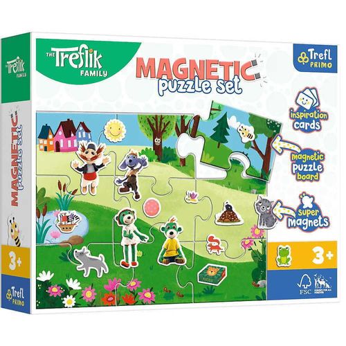 cumpără Puzzle Trefl 93166 Puzzles - Magnetic - Trefliks day în Chișinău 