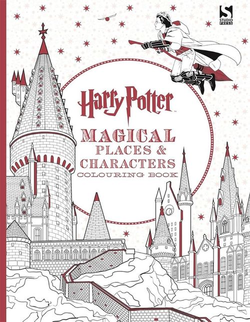 купить Harry Potter Magical Places & Characters Coloring Book: Official Coloring Book в Кишинёве 