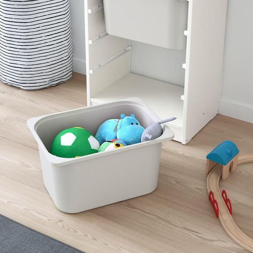 cumpără Cutie depozitare Ikea Trofast 46x30x94 White/Grey în Chișinău 