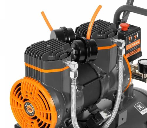 cumpără Compresor Daewoo DAC 240S 24L 250l/min 8bar 1.45kW (безмасл.) în Chișinău 