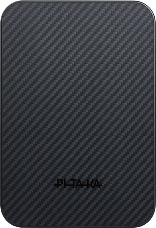 cumpără Acumulator extern USB (Powerbank) Pitaka Qi2 Black/Grey 10000MAH (PBQ2501) în Chișinău 