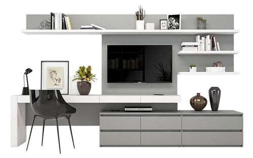 cumpără Set mobilă living Indart Livingul Kubo 23 (340x50x203) în Chișinău 