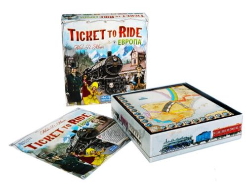 купить Настольная игра Hobby World 1032 MH Ticket to Ride Europa (ed. a 3-a rus), 45751 в Кишинёве 
