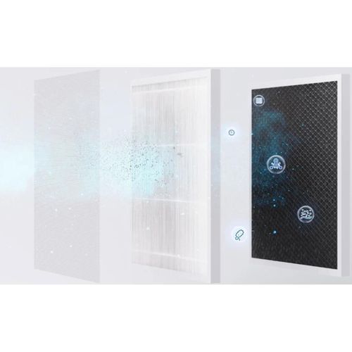 купить Фильтр для очистителя воздуха EvoAir HOMI P300, 3in1, Filtru True HEPA, Filtru Carbon Activ в Кишинёве 