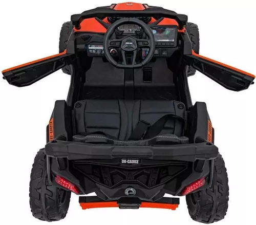 cumpără Mașină electrică pentru copii Kids car DK-CA003_Orange Can-Am Maverick, 12V10AH, scaune din piele în Chișinău 