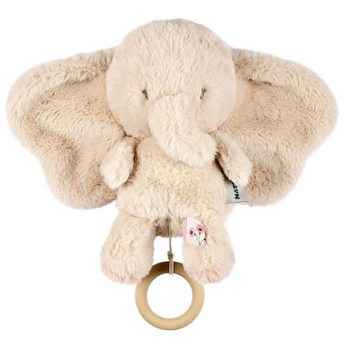 cumpără Jucărie cu pandantiv Nattou 759175 Fanfan musical plush toy elephant sand în Chișinău 