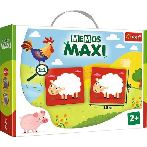 cumpără Joc educativ de masă Trefl 2266 Game Memos Maxi Farm în Chișinău 