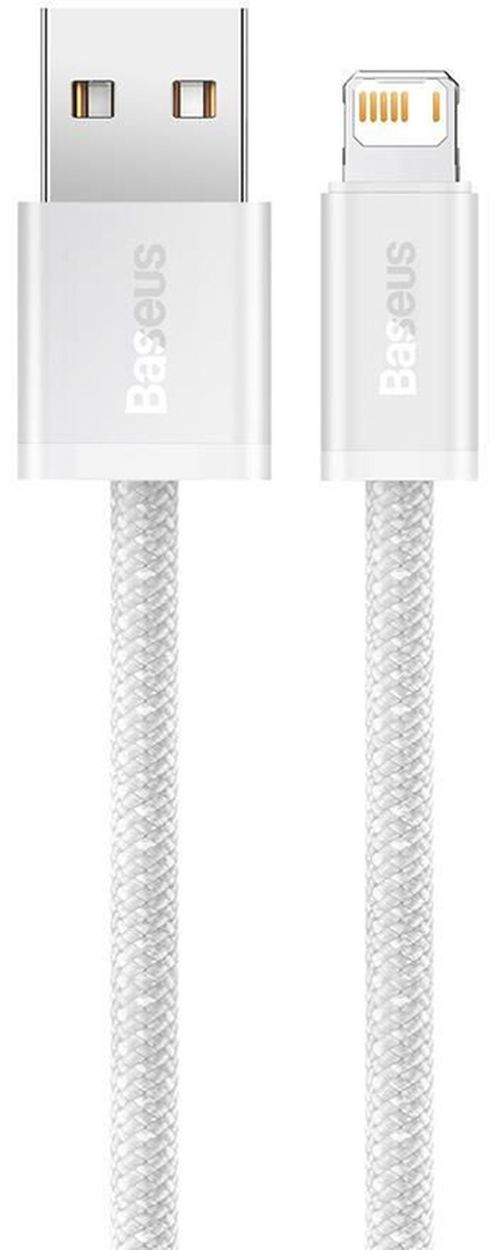 купить Кабель для моб. устройства Baseus CALD000502 USB-A to Type-C 100W 2m, Dynamic Series, White в Кишинёве 