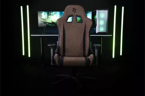 купить Офисное кресло Arozzi Avanti SoftFabric, Brown в Кишинёве 