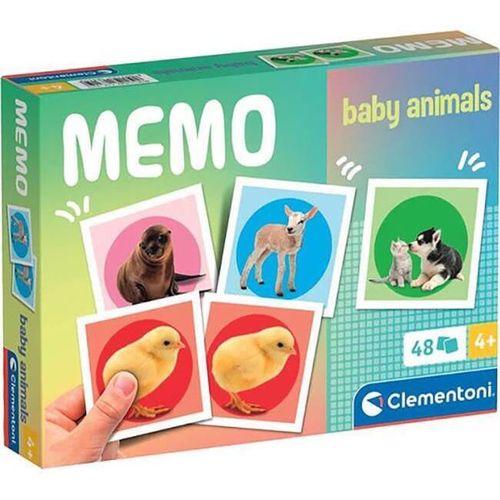 cumpără Joc educativ de masă Clementoni 11022 Memo. Baby Animals (ENG) 18315 în Chișinău 