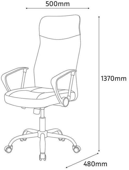 cumpără Fotoliu de birou Fabrik Home N 23 Modern, Темно-серый, Акриловая сетка (Dark Grey Mesh) în Chișinău 