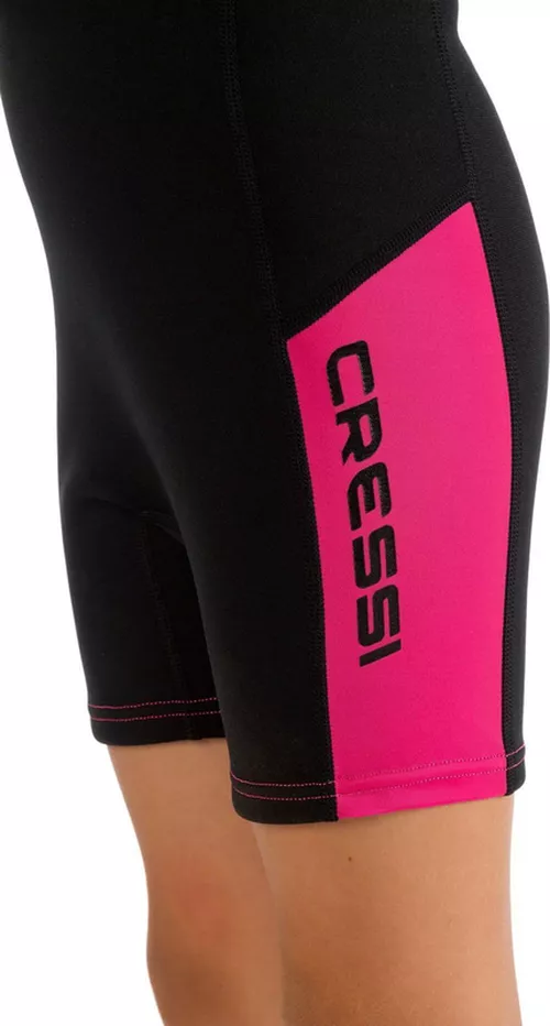 cumpără Accesoriu pentru înot Cressi-Sub Little Shark Jr Shorty Wetsuit S/L 2mm Black/Pink Y 7/8 (Dg003105) în Chișinău 
