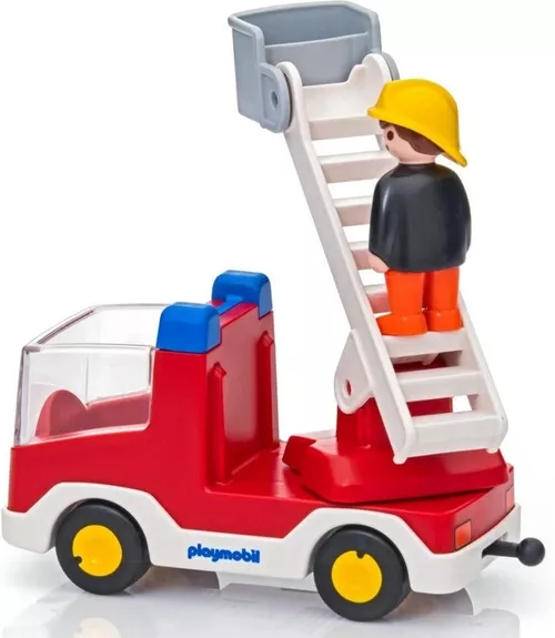 cumpără Mașină Playmobil PM6967 Ladder Unit Fire Truck 1.2.3 în Chișinău 