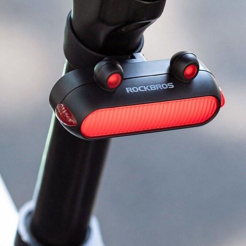 купить Аксессуар для велосипеда Rockbros 24520003001 Lanterna spate pentru bicicleta Frog RFL01, lumina roșie в Кишинёве 