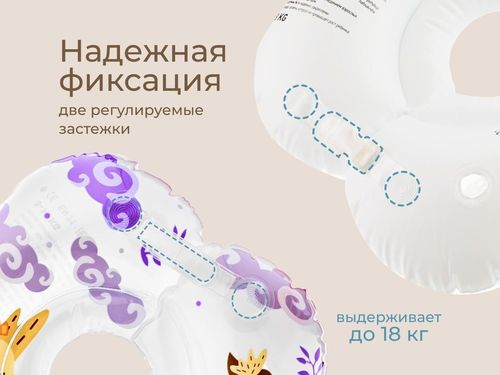 купить Аксессуар для купания Roxy Kids RN-007 Tiger Bird (на шею) для купания малышей в Кишинёве 