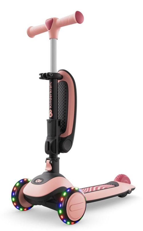 купить Самокат KinderKraft KRHALL02PNK0000 2-in-1 Halley 2 pink в Кишинёве 