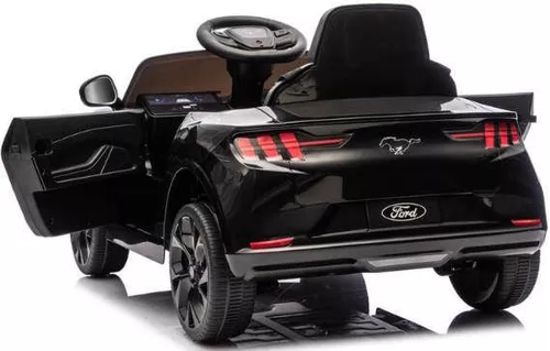 cumpără Mașină electrică pentru copii Kids car 8010341-2CR_Black Ford Mustang Mach-E, 24V5AH, scaune din piele în Chișinău 