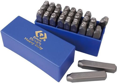 cumpără Set de tubulare, bite, duze King Tony 11527SQ05 Набор ударных клейм 5 мм, буквы-латиница, 27 предметов, хвостовик HRC în Chișinău 